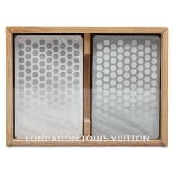 Louis Vuitton Paris Exclusive Museum Fondation Playing Cards White Grey Paper Women's LOUIS VUITTON