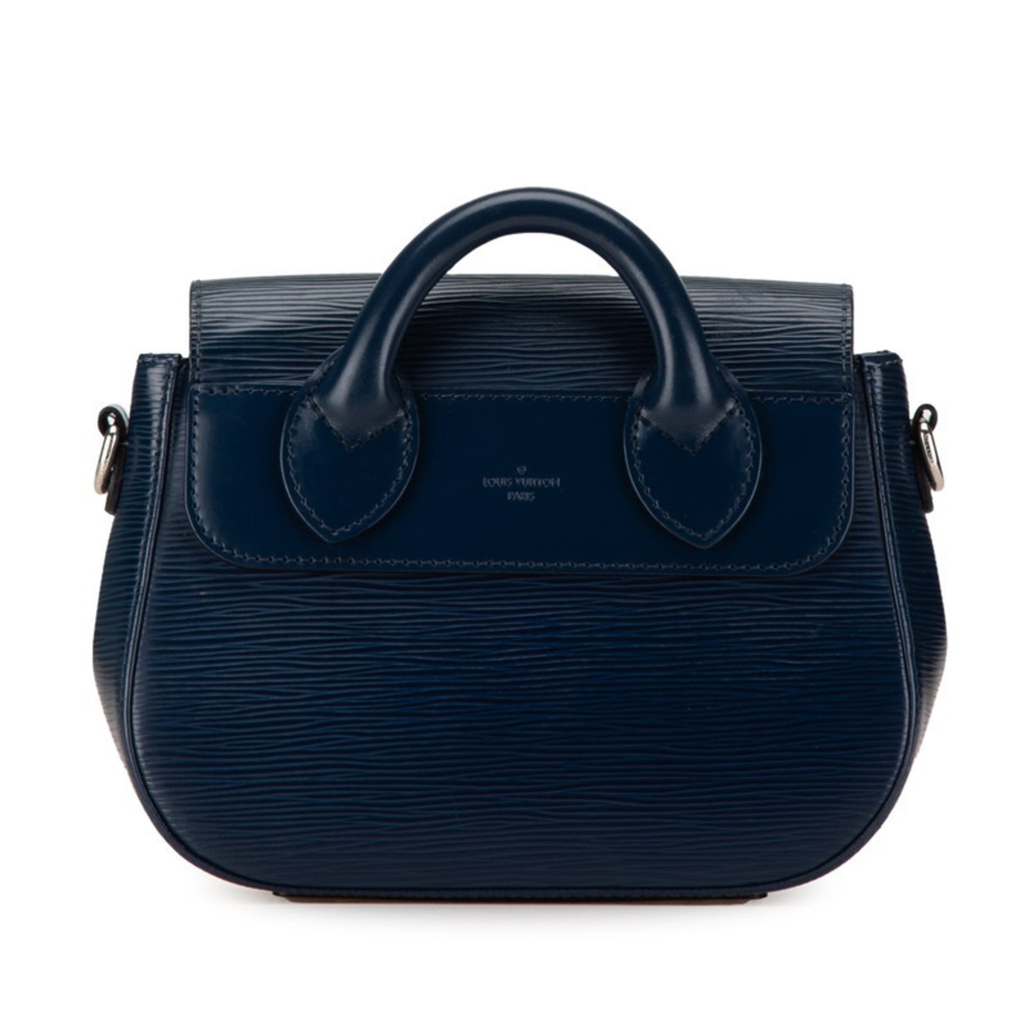 Louis Vuitton Epi Eden PM Handbag Shoulder Bag M40651 Indigo Blue Navy Leather Women's LOUIS VUITTON