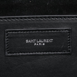 Saint Laurent Betty Stud Chain Shoulder Bag Black Leather Women's SAINT LAURENT