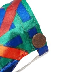 Yves Saint Laurent Saint Laurent Parasol Umbrella Blue Multicolor Polyester Women's SAINT LAURENT