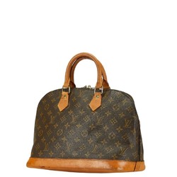 Louis Vuitton Monogram Alma Handbag Shoulder Bag M51130 Brown PVC Leather Women's LOUIS VUITTON