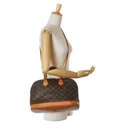 Louis Vuitton Monogram Alma Handbag Shoulder Bag M51130 Brown PVC Leather Women's LOUIS VUITTON