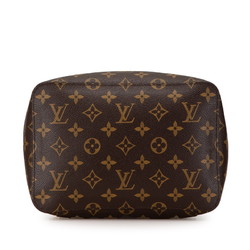 Louis Vuitton Monogram Cube de Langemont MM Pouch M43689 Brown PVC Leather Women's LOUIS VUITTON