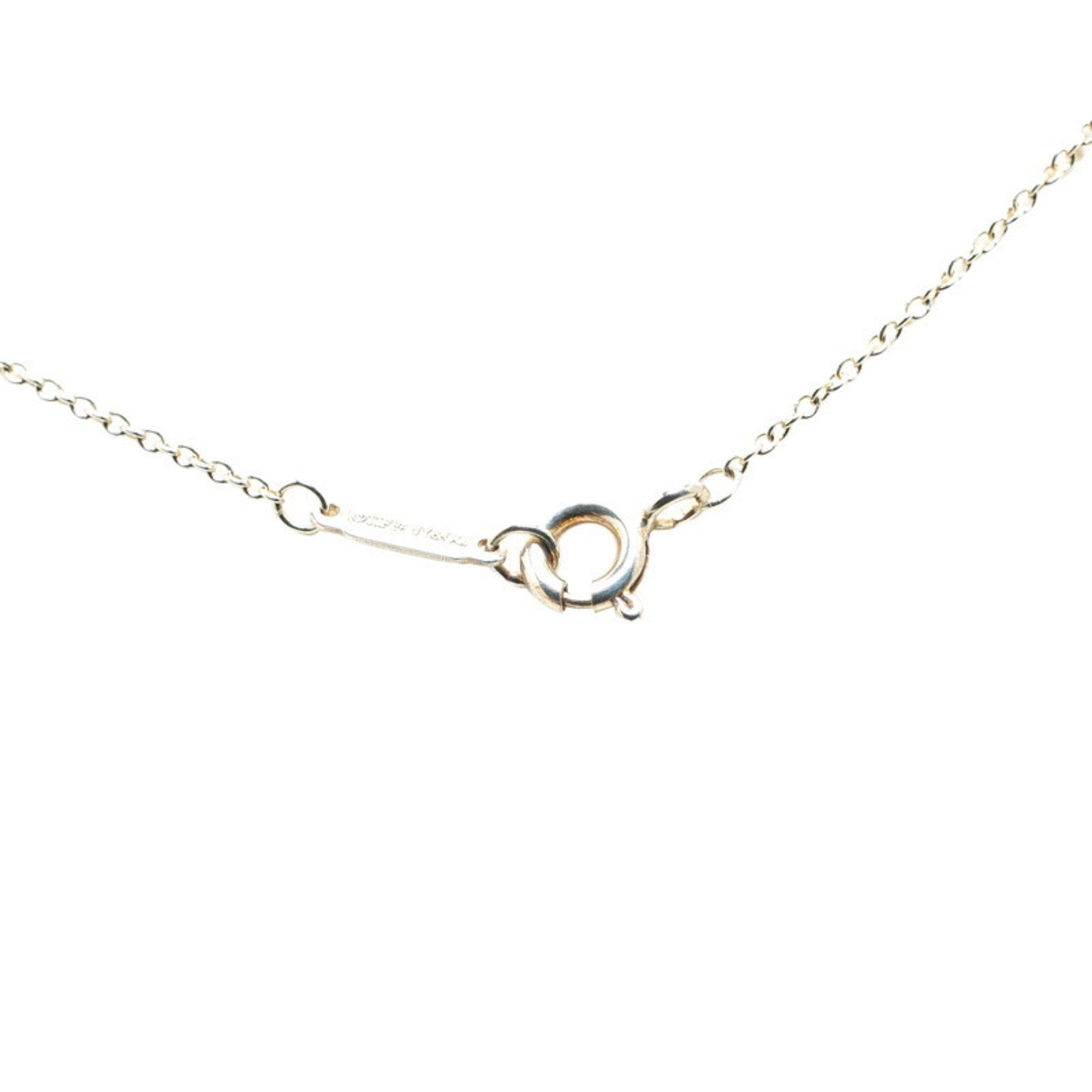 Tiffany Return to Heart Lock Necklace SV925 Silver Women's TIFFANY&Co.