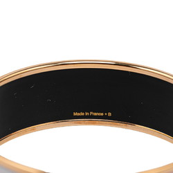 Hermes enamel GM bangle bracelet pink gold multi-color plated women's HERMES