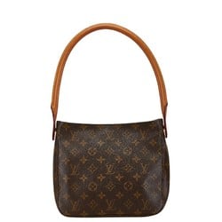 Louis Vuitton Monogram Looping MM Shoulder Bag Handbag M51146 Brown PVC Leather Women's LOUIS VUITTON