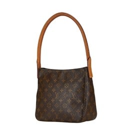 Louis Vuitton Monogram Looping MM Shoulder Bag Handbag M51146 Brown PVC Leather Women's LOUIS VUITTON