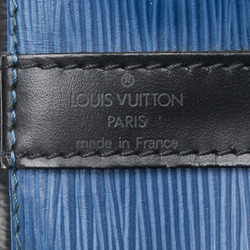 Louis Vuitton Epi Petit Noe Shoulder Bag M44152 Toledo Blue Noir Leather Women's LOUIS VUITTON