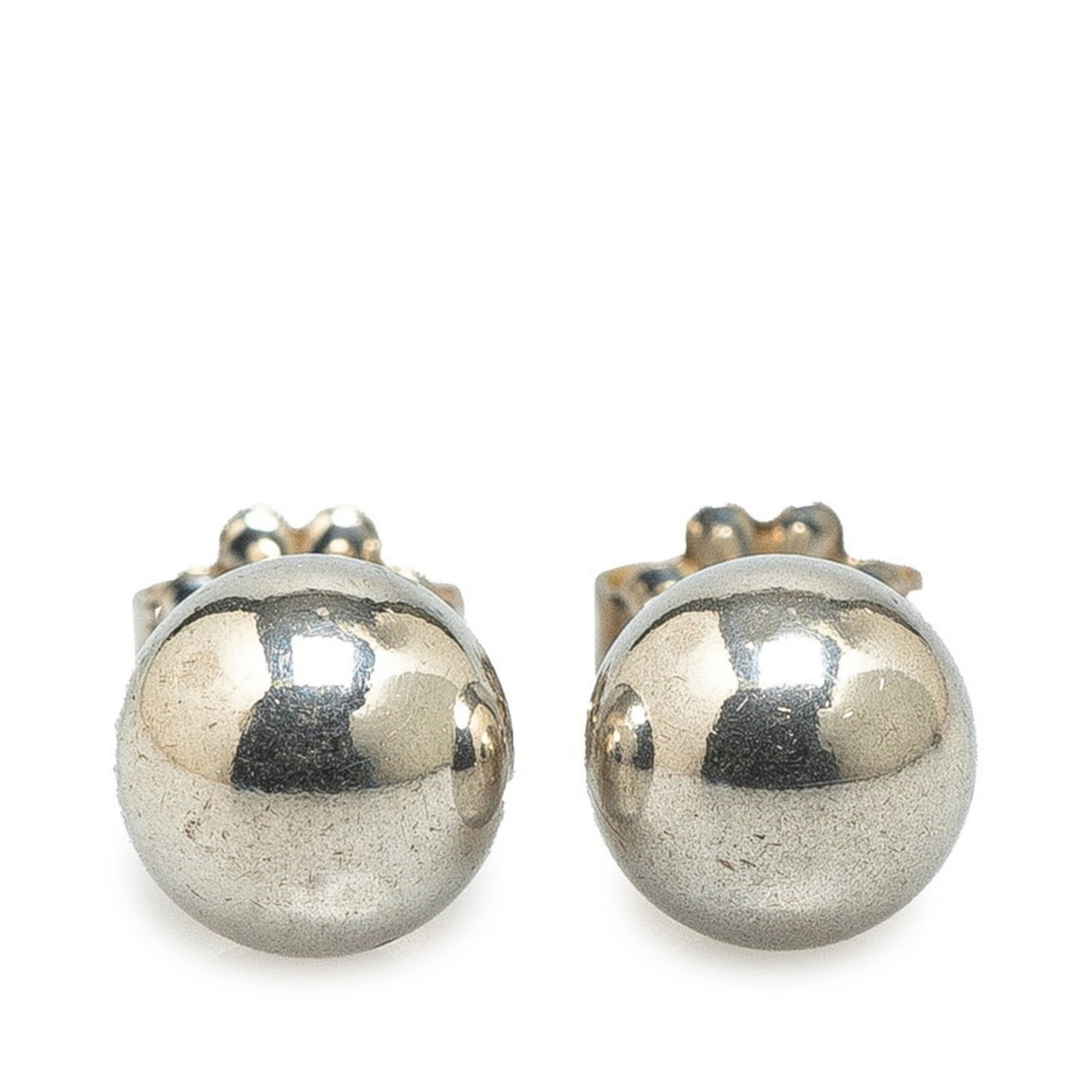 Tiffany ball earrings, SV925 silver, for women, TIFFANY&Co.