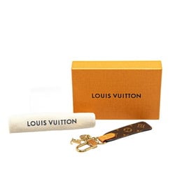 Louis Vuitton Monogram Portocle LV Cherished Keychain M01184 Brown PVC Leather Women's LOUIS VUITTON