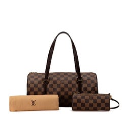 Louis Vuitton Damier Papillon 30 Handbag N41210 Brown PVC Leather Women's LOUIS VUITTON