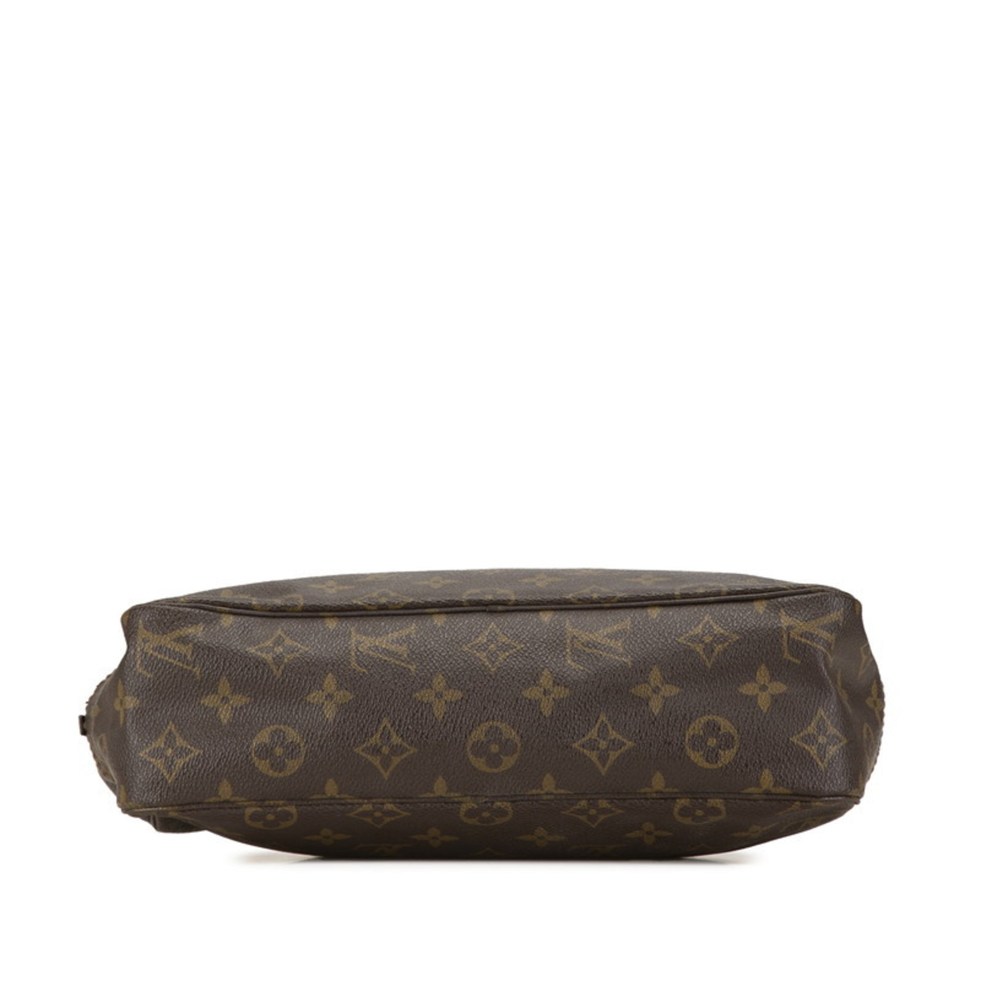 Louis Vuitton Monogram True Toilet 28 Second Bag Clutch M47522 Brown PVC Leather Women's LOUIS VUITTON