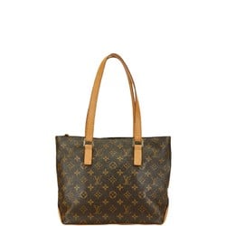 Louis Vuitton Monogram Cabas Piano Handbag Tote Bag M51148 Brown PVC Leather Women's LOUIS VUITTON