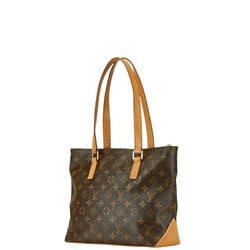 Louis Vuitton Monogram Cabas Piano Handbag Tote Bag M51148 Brown PVC Leather Women's LOUIS VUITTON