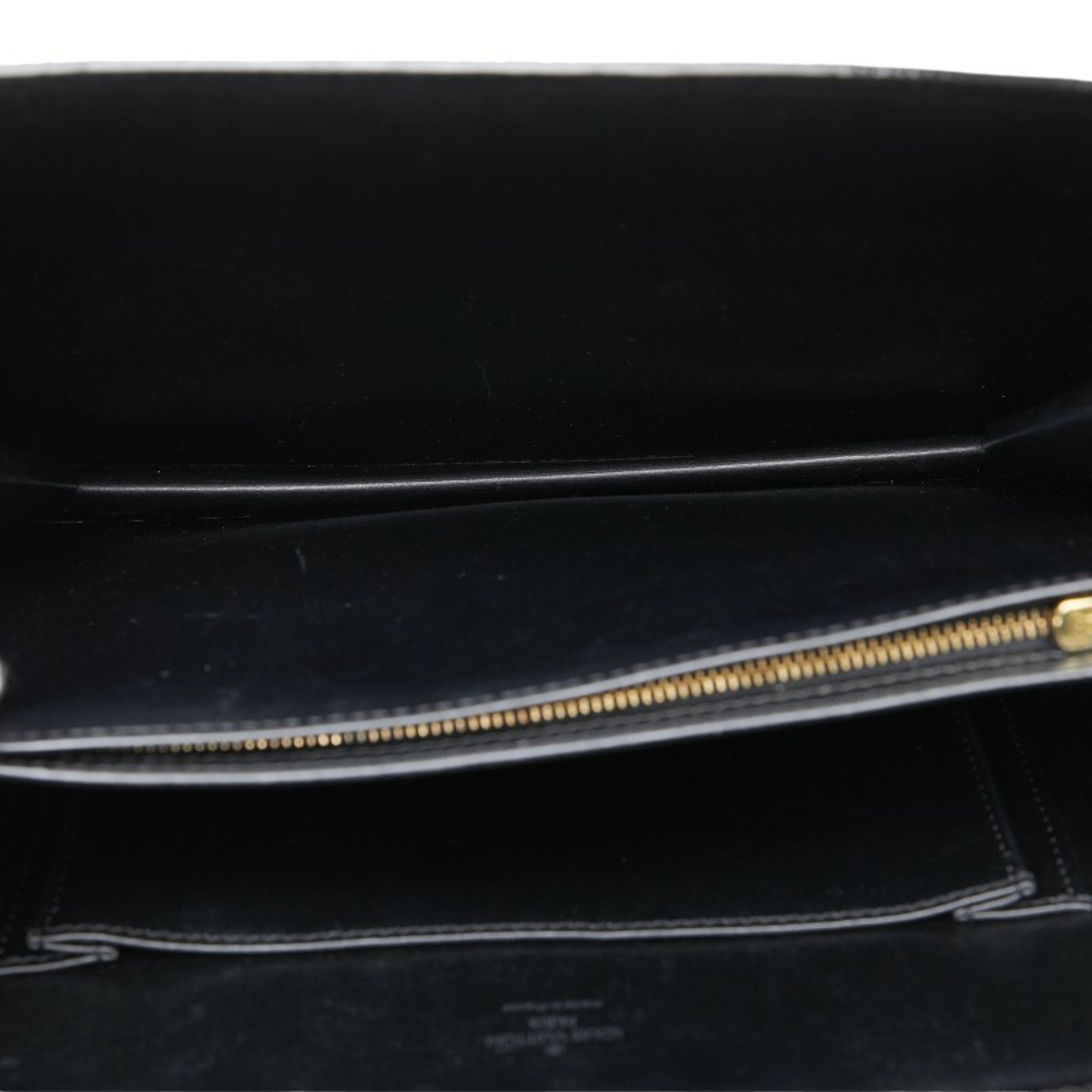 Louis Vuitton Epi Capuchin Shoulder Bag M52342 Black Noir Leather Women's LOUIS VUITTON