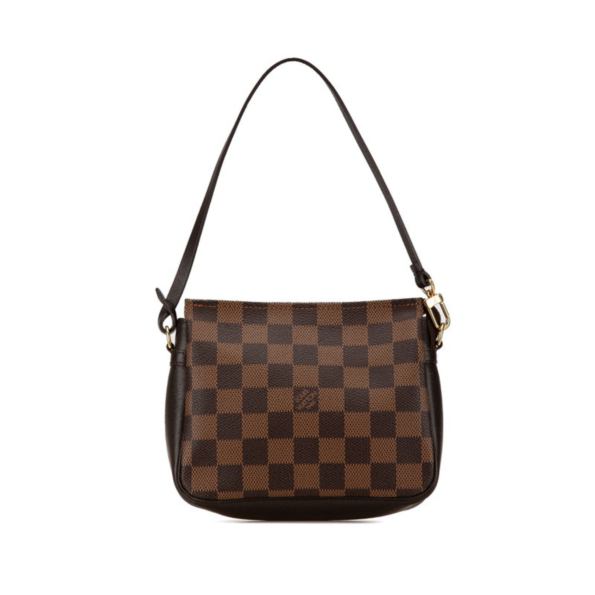 Louis Vuitton Damier Truth Makeup Pouch Shoulder Bag N51982 Brown PVC Leather Women's LOUIS VUITTON