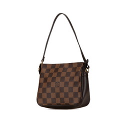 Louis Vuitton Damier Truth Makeup Pouch Shoulder Bag N51982 Brown PVC Leather Women's LOUIS VUITTON