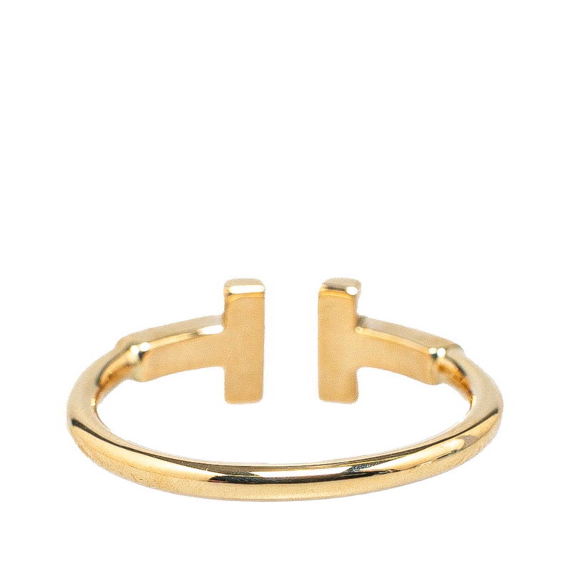 Tiffany T-wire ring, 18K yellow gold, for women, TIFFANY&Co.