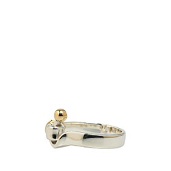 Tiffany Hook and Eye Ring #51 SV925 Silver K18YG Yellow Gold Combination Women's TIFFANY&Co.