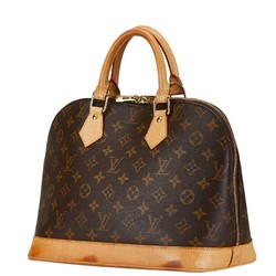 Louis Vuitton Monogram Alma PM Handbag M51130 Brown PVC Leather Women's LOUIS VUITTON