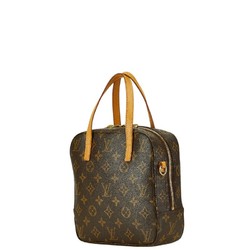 Louis Vuitton Monogram Spontini Handbag Shoulder Bag M47500 Brown PVC Leather Women's LOUIS VUITTON