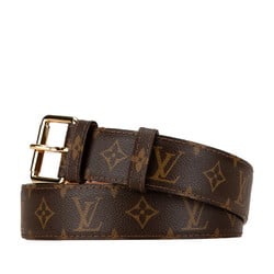 Louis Vuitton Monogram Santur Pochette Duo Belt 90/36 Brown PVC Leather Women's LOUIS VUITTON