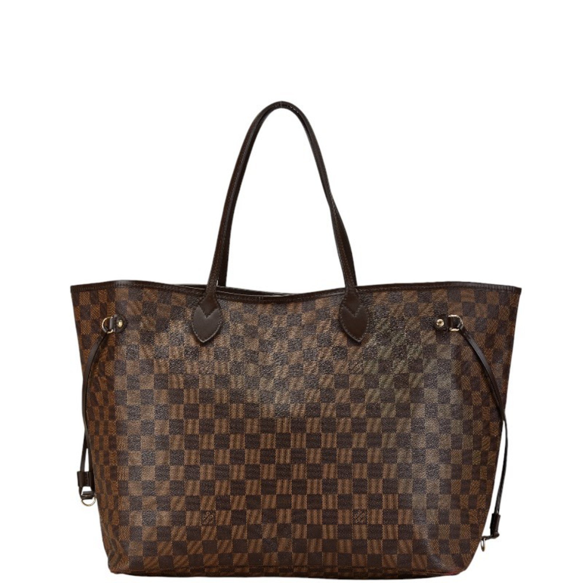 Louis Vuitton Damier Neverfull GM Tote Bag Shoulder N51106 Brown PVC Leather Women's LOUIS VUITTON