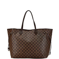 Louis Vuitton Damier Neverfull GM Tote Bag Shoulder N51106 Brown PVC Leather Women's LOUIS VUITTON