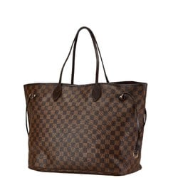 Louis Vuitton Damier Neverfull GM Tote Bag Shoulder N51106 Brown PVC Leather Women's LOUIS VUITTON