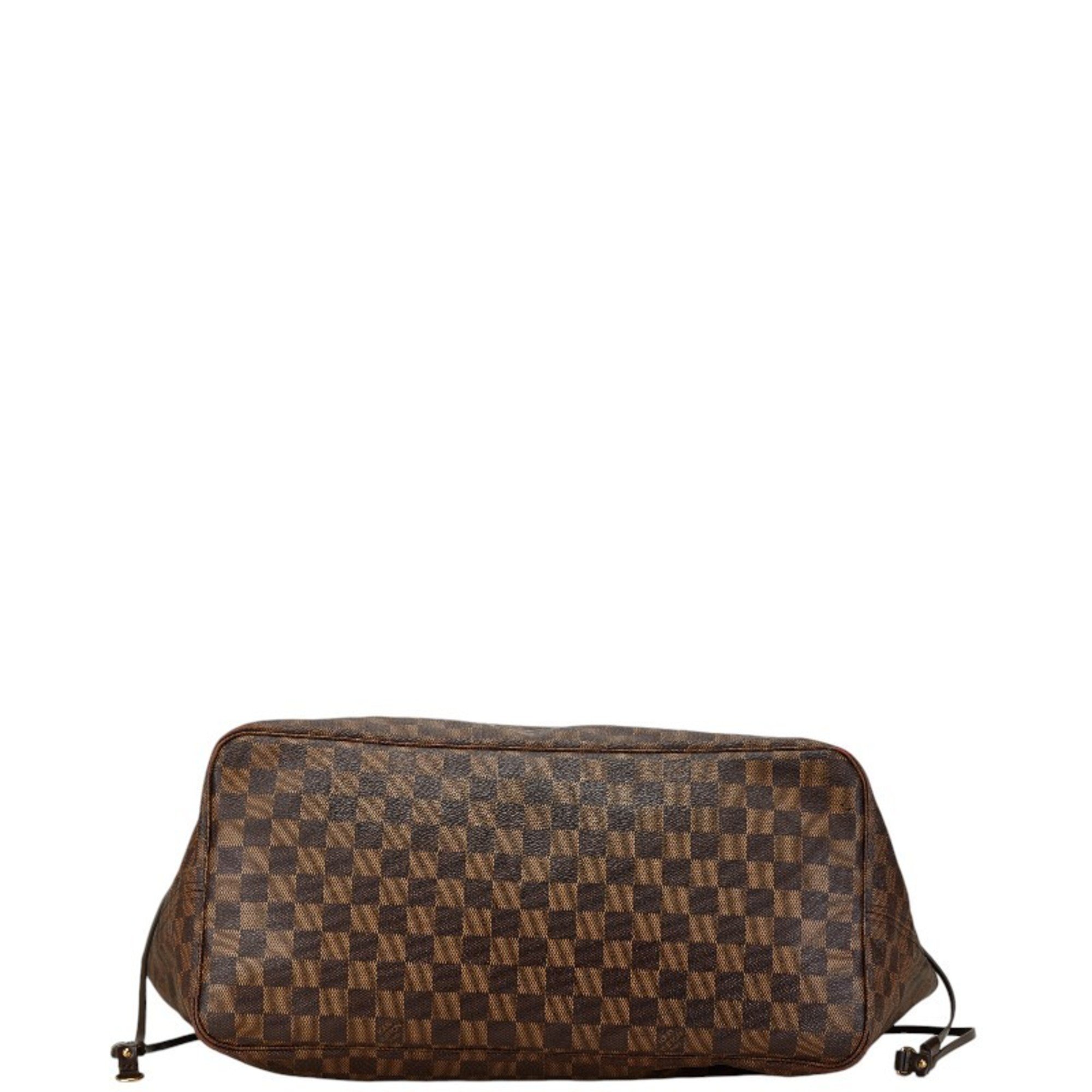 Louis Vuitton Damier Neverfull GM Tote Bag Shoulder N51106 Brown PVC Leather Women's LOUIS VUITTON