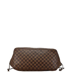 Louis Vuitton Damier Neverfull GM Tote Bag Shoulder N51106 Brown PVC Leather Women's LOUIS VUITTON