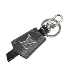 Louis Vuitton Monogram Eclipse Porte-Cle Cloche Cle Keychain Key Ring M63620 Silver Black PVC Metal Men's LOUIS VUITTON