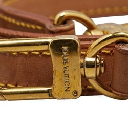 Louis Vuitton Shoulder Strap Brown Gold Leather Plated Women's LOUIS VUITTON