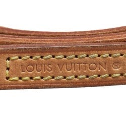 Louis Vuitton Shoulder Strap Brown Gold Leather Plated Women's LOUIS VUITTON