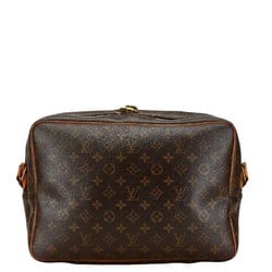 Louis Vuitton Monogram Reporter GM Shoulder Bag M45252 Brown PVC Leather Women's LOUIS VUITTON