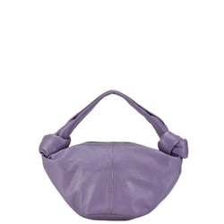 Bottega Veneta Double Knot Jodie Shoulder Bag Lavender Purple Leather Women's BOTTEGAVENETA