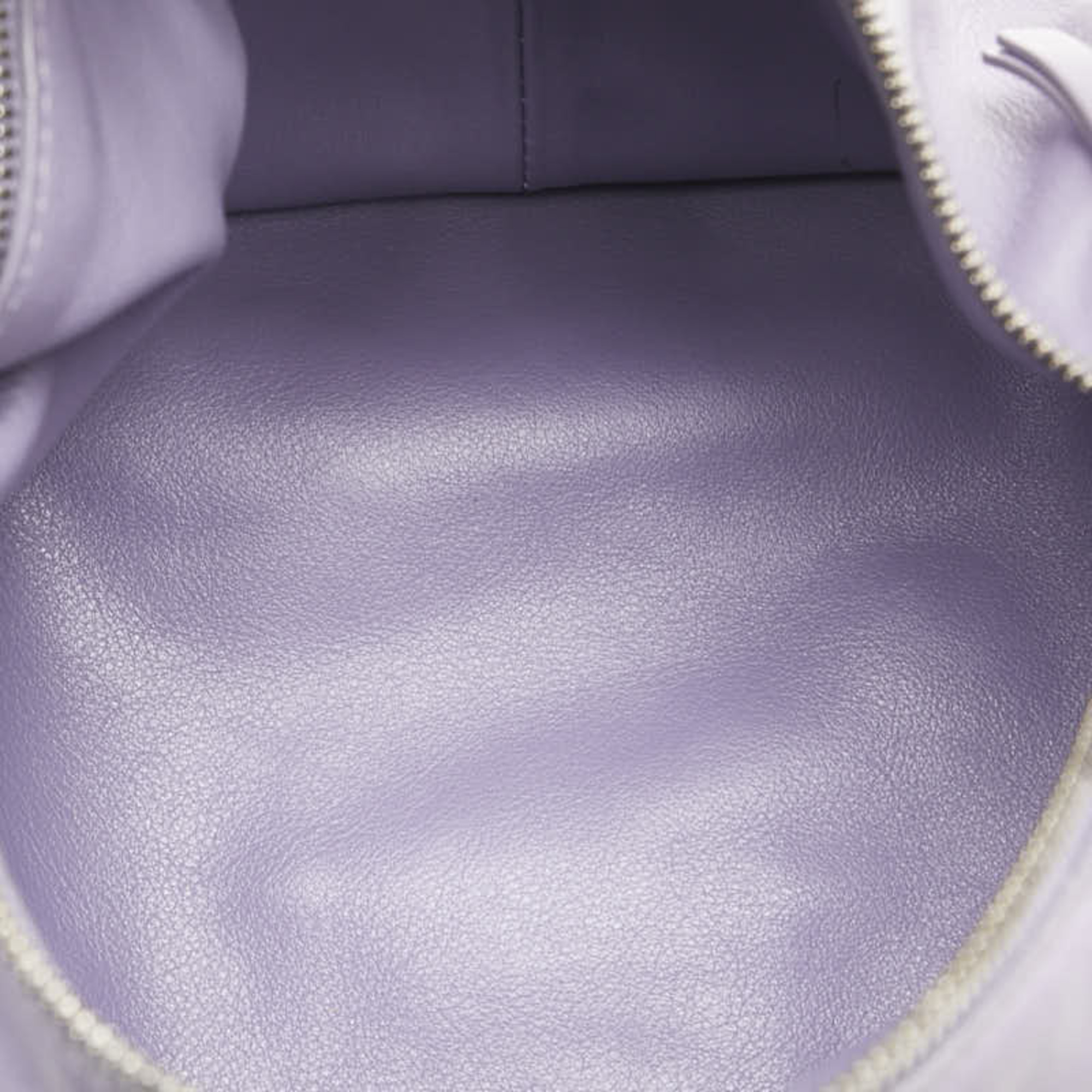 Bottega Veneta Double Knot Jodie Shoulder Bag Lavender Purple Leather Women's BOTTEGAVENETA