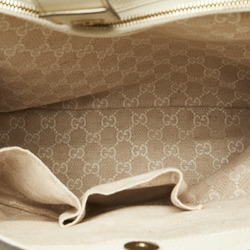 Gucci Bamboo Handbag 202317 White Leather Women's GUCCI