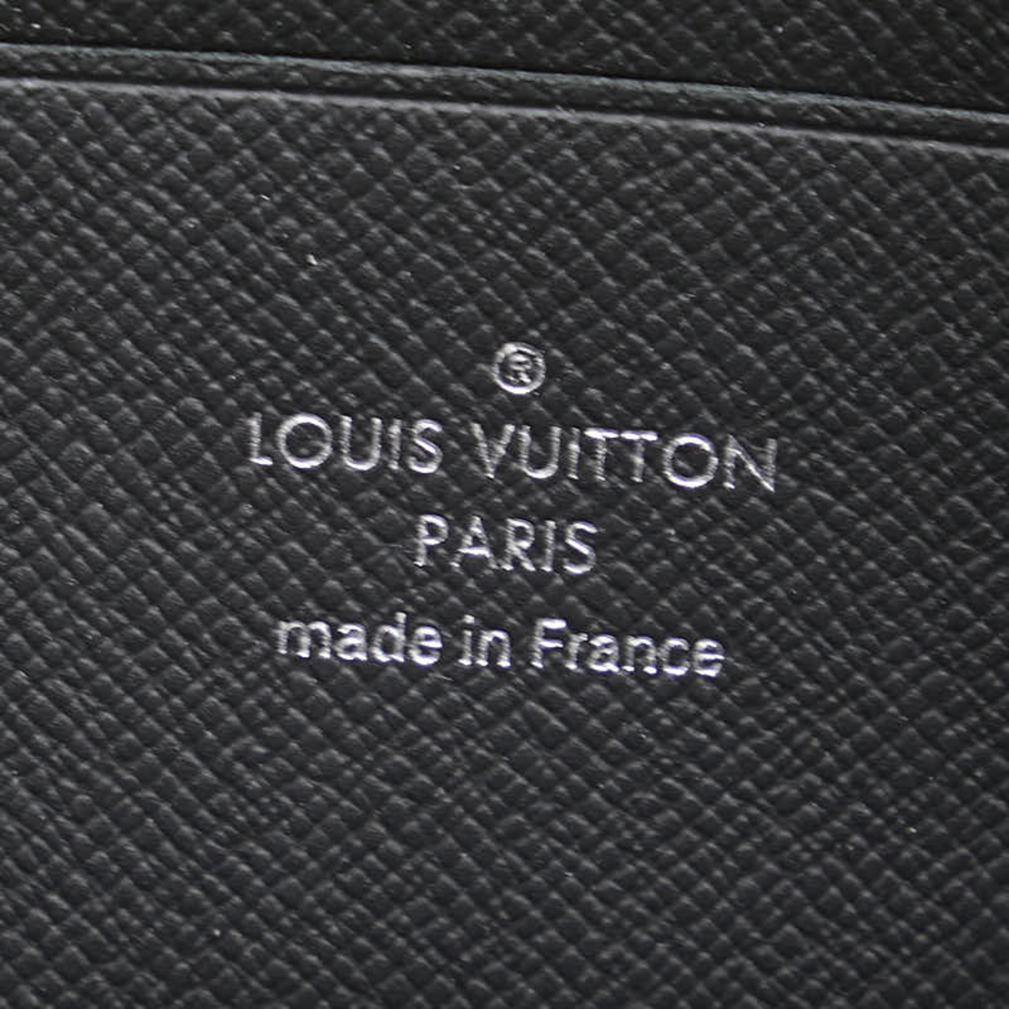 Louis Vuitton Monogram Eclipse Pochette Discovery PM Pouch M44323 Black PVC Leather Men's LOUIS VUITTON