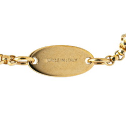 Valentino V Chain Bracelet Gold Plated Women's