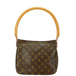 Louis Vuitton Monogram Looping MM Shoulder Bag Handbag M51146 Brown PVC Leather Women's LOUIS VUITTON