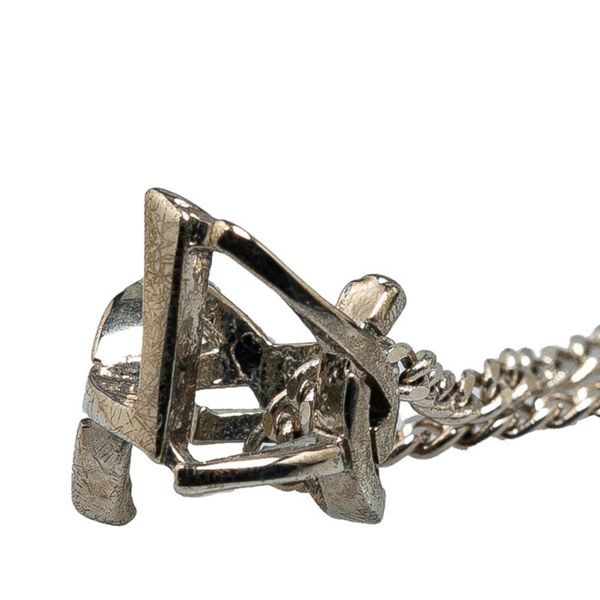 YSL Chain Bracelet Silver Metal Women's SAINT LAURENT