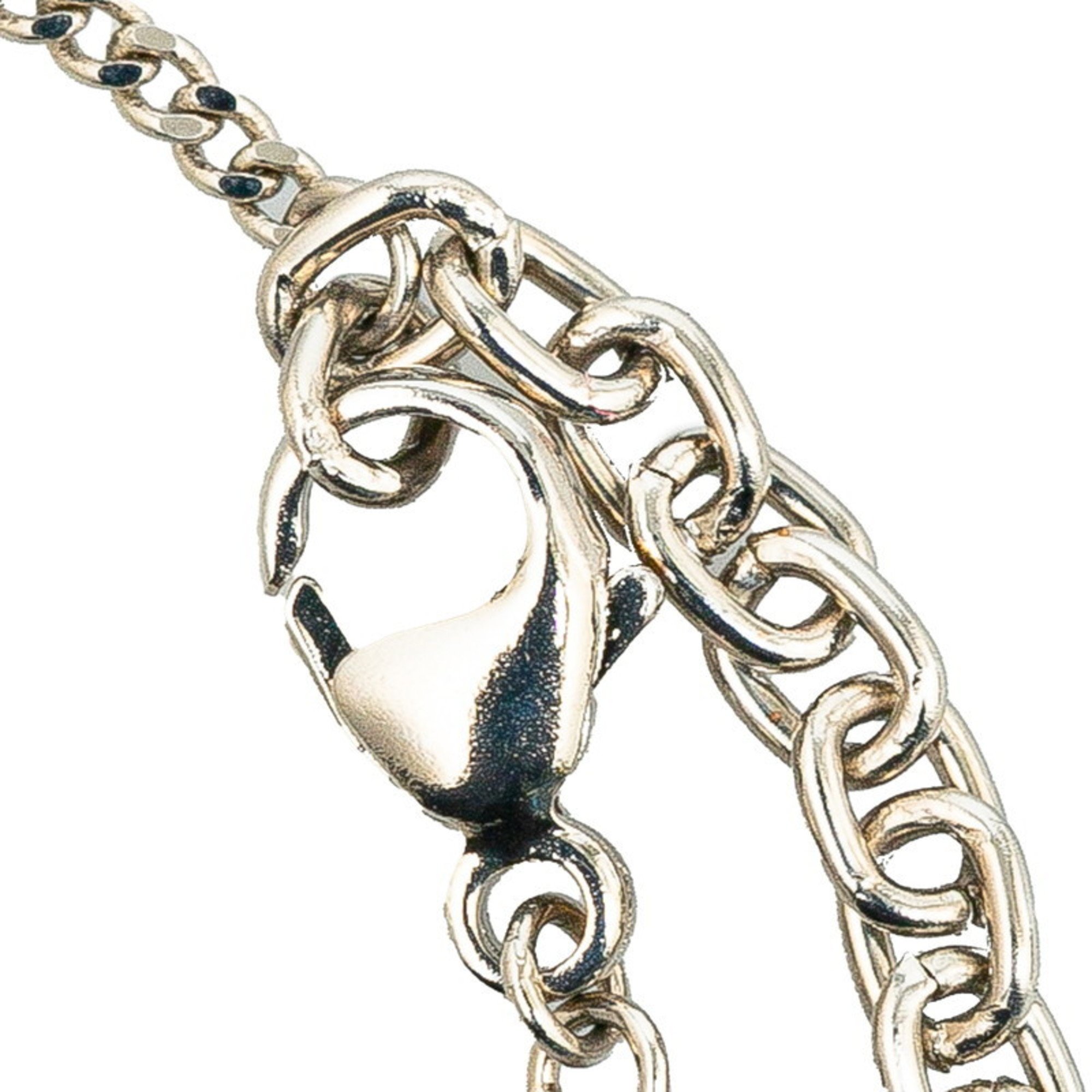 YSL Chain Bracelet Silver Metal Women's SAINT LAURENT