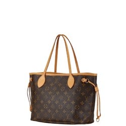 Louis Vuitton Monogram Neverfull PM Handbag Tote Bag M40155 Brown PVC Leather Women's LOUIS VUITTON