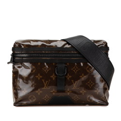 Louis Vuitton Monogram Glaze PM Shoulder Bag M43895 Brown PVC Leather Women's LOUIS VUITTON