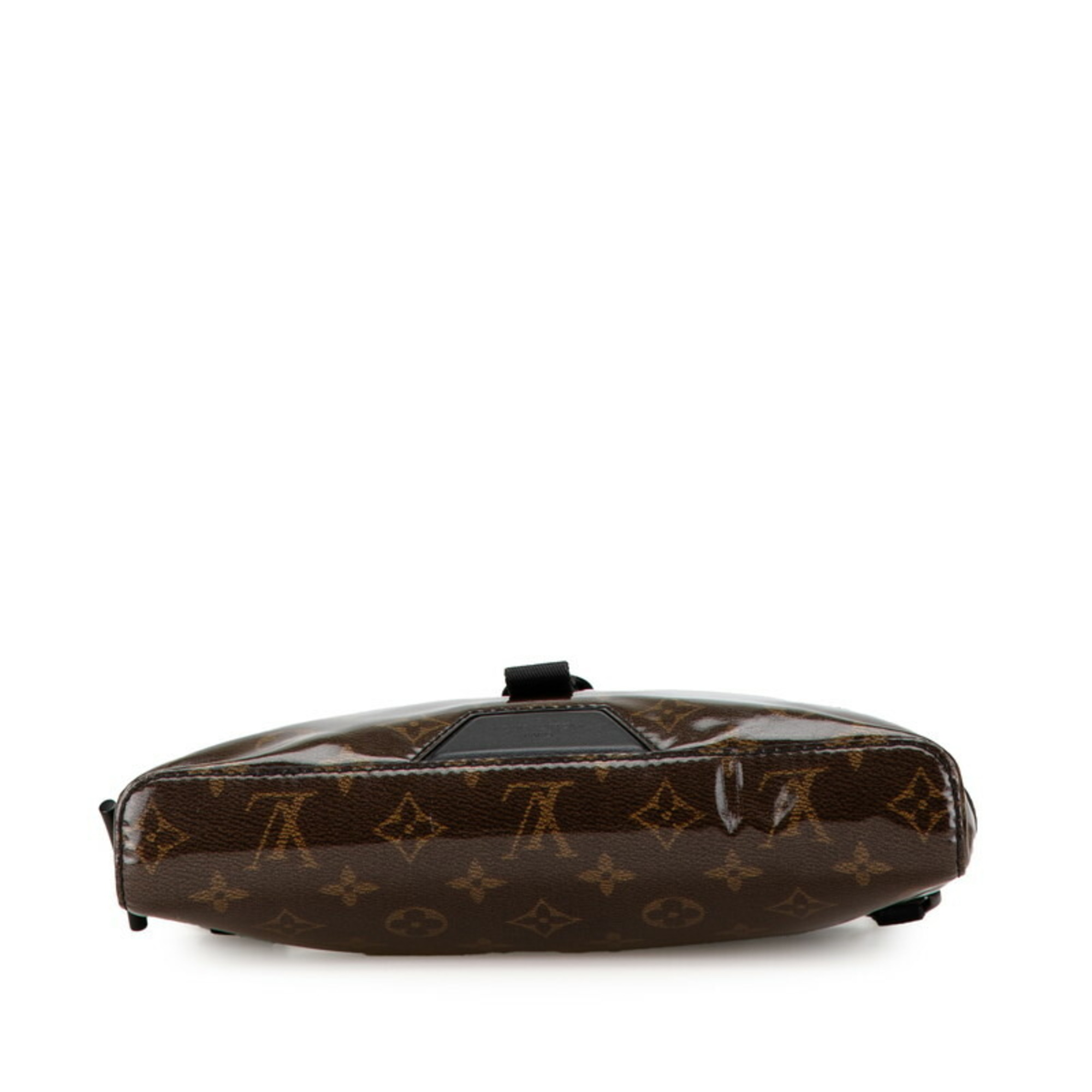 Louis Vuitton Monogram Glaze PM Shoulder Bag M43895 Brown PVC Leather Women's LOUIS VUITTON