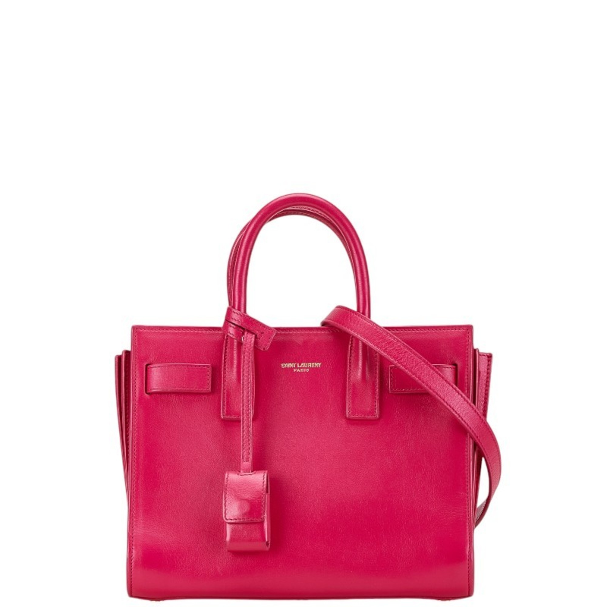 Saint Laurent handbag shoulder bag pink leather women's SAINT LAURENT