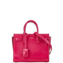 Saint Laurent handbag shoulder bag pink leather women's SAINT LAURENT