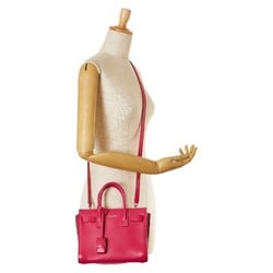 Saint Laurent handbag shoulder bag pink leather women's SAINT LAURENT