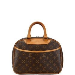 Louis Vuitton Monogram Trouville Handbag M42228 Brown PVC Leather Women's LOUIS VUITTON